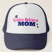 Pawprint Golden Retriever mama Trucker Pet (Voorkant)