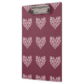 Pawprint hart klembord (Links)