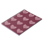 Pawprint hart notitieboek (Linkerzijde)