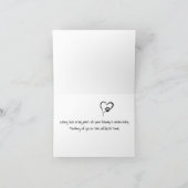 Pawprint hart voor voetafdruk kaart (Binnen)