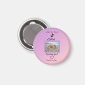 Pawprint Heart Pet Joy Magneet (Voorkant / Achterkant)