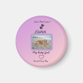 Pawprint Heart Pet Joy Magneet