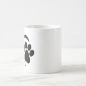 PawPrint met ontwerp voor hart Koffiemok (Center)