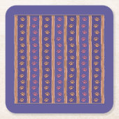 Pawprint Patroon Kartonnen Onderzetters (Voorkant)