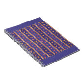 Pawprint Patroon Notitieboek (Rechterzijde)