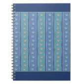 Pawprint Patroon Notitieboek (Voorkant)