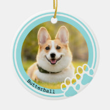  Pawprint Pet Ornament