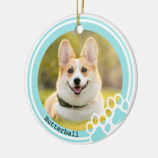 Pawprint Pet Ornament (Links)