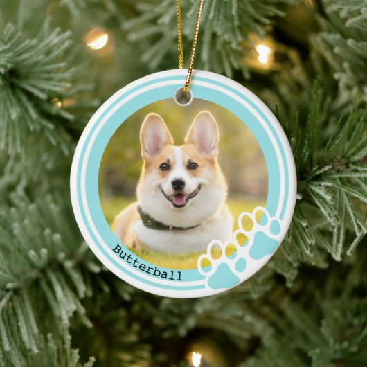 Pawprint Pet Ornament (Boom)