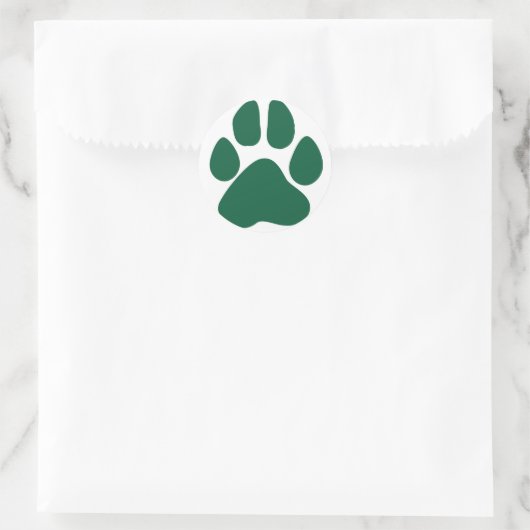 Pawprint sticker (Tas)