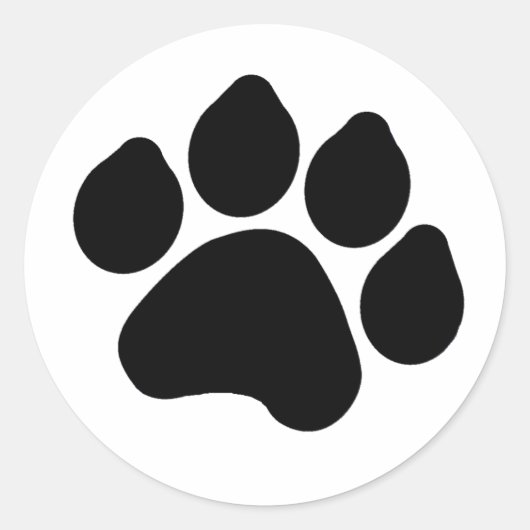 Pawprint sticker (Voorkant)
