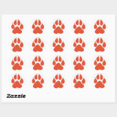 Pawprint sticker (Vel)
