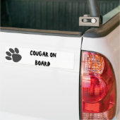 PawPrintLg Bumpersticker (Op Truck)