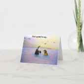 Pawprints Bedankt! Bedankkaart (Voorkant)