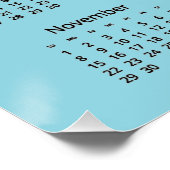 Pawprints Design 2026 Calendar Poster (Hoek)