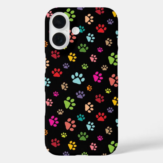 Pawprints Design iPhone Case (Achterkant)