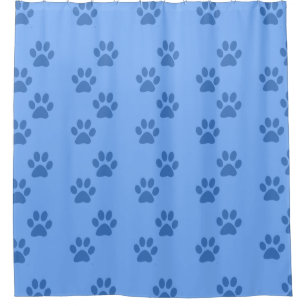 Pawprints Douchegordijn