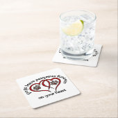 Pawprints Kartonnen Onderzetters (Insitu)