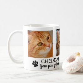 Pawprints Kat Herdenkingsfoto Koffiemok