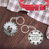Pawprints of Love  foto Pet Memorial Sleutelhanger