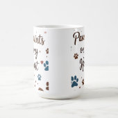 Pawprints op mijn hart - Pet Lover Classic Mok 15o (Center)