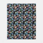 Pawprints Overwaar Fleece Deken (Voorkant)