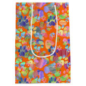 Pawprints Overwaar Medium Cadeauzakje (Achterkant)