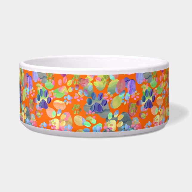 Pawprints Overwaar Voerbakje (Voorkant)