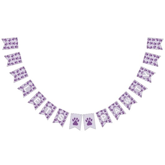Pawprints Party Vlaggetjes (Alle)