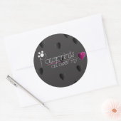 Pawprints - sticker (Envelop)