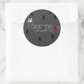 Pawprints - sticker (Tas)