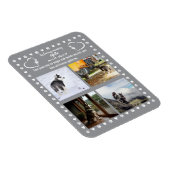 Pawprints van de liefde Foto Magneet (Rechterzijde)