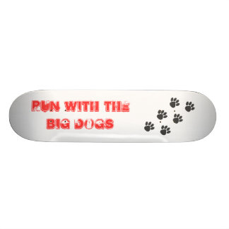 PawPrintTrail, ren met de BIG-honden Skateboard