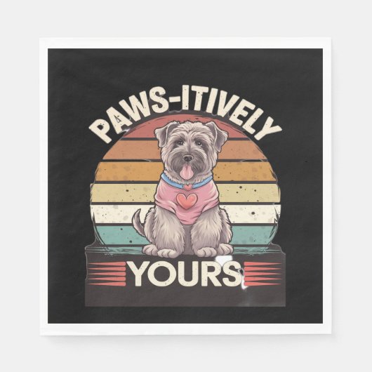 Paws-actief uw hond servet (Voorkant)