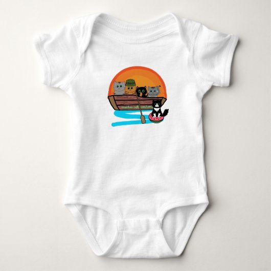 Paws Ahoy Romper (Voorkant)