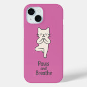 Paws and Breathe Case-Mate iPhone Case (Achterkant)