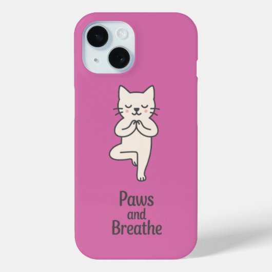 Paws and Breathe Case-Mate iPhone Case (Achterkant)