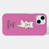 Paws and Breathe Case-Mate iPhone Case (Achterkant (horizontaal))