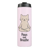 Paws and Breathe Thermal Tumbler Thermosbeker (Voorkant)