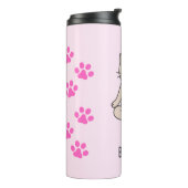 Paws and Breathe Thermal Tumbler Thermosbeker (Gedraaid links)