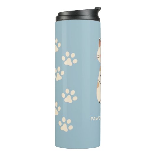 Paws and Hydrate Thermal Tumbler Thermosbeker (Gedraaid links)