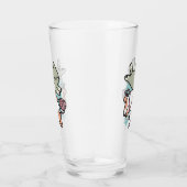 Paws and Play – Adorable Cat Illustration Glas (Rechts)