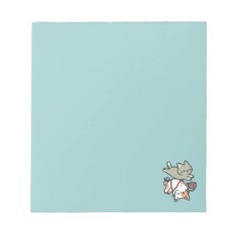 Paws and Play – Adorable Cat Illustration Notitieblok