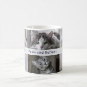 Paws and Reflect – Schattigee Cat Mok voor kattenl (Center)