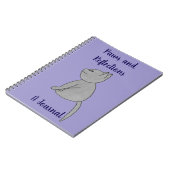 Paws and Reflections Journal Notebook Notitieboek (Linkerzijde)