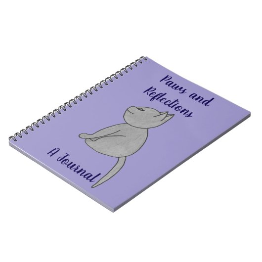 Paws and Reflections Journal Notebook Notitieboek (Linkerzijde)