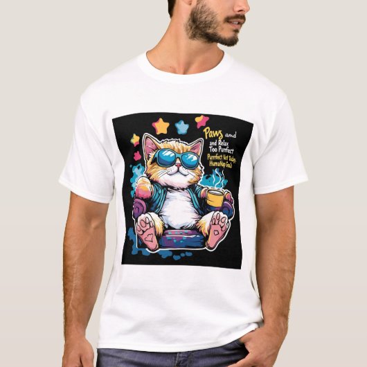 Paws and Relax T-shirt v3 (Voorkant)