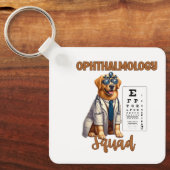 Paws and Vision Animal Ophthalmology Squad Sleutelhanger (Voorkant)