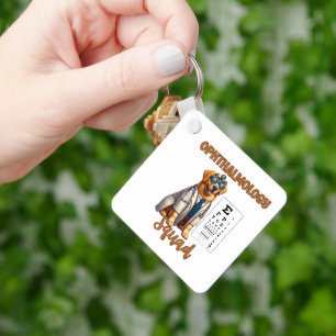 Paws and Vision Animal Ophthalmology Squad Sleutelhanger