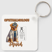 Paws and Vision Animal Ophthalmology Squad Sleutelhanger (Achterkant)